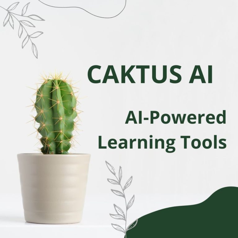 Caktus AI: Revolutionizing Learning with AI-Powered Tools